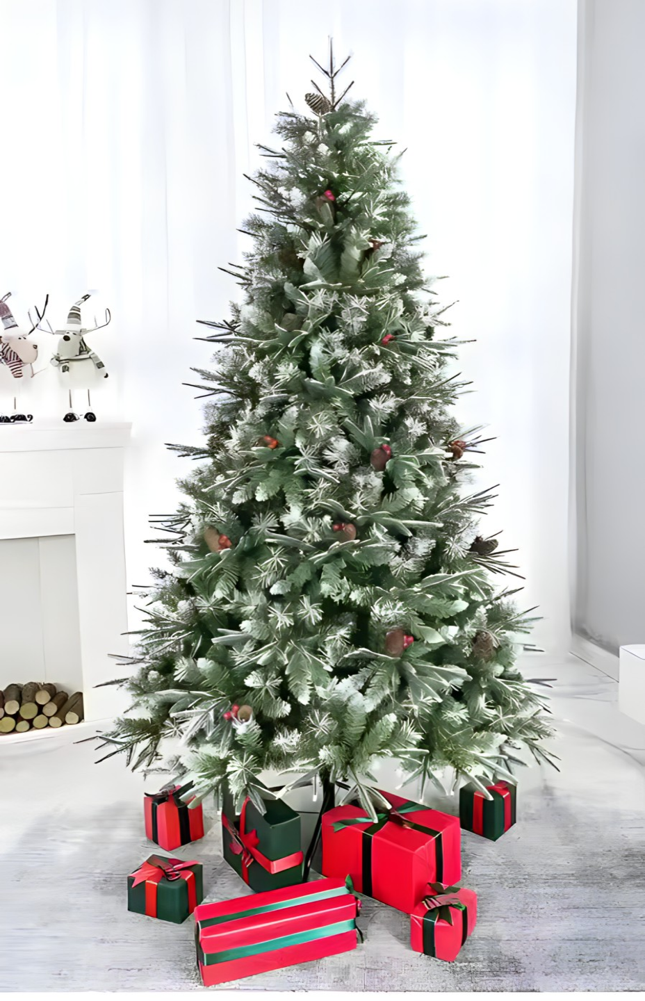 Novogodišnja jelka sa šišarkama /150cm/180cm/210cm