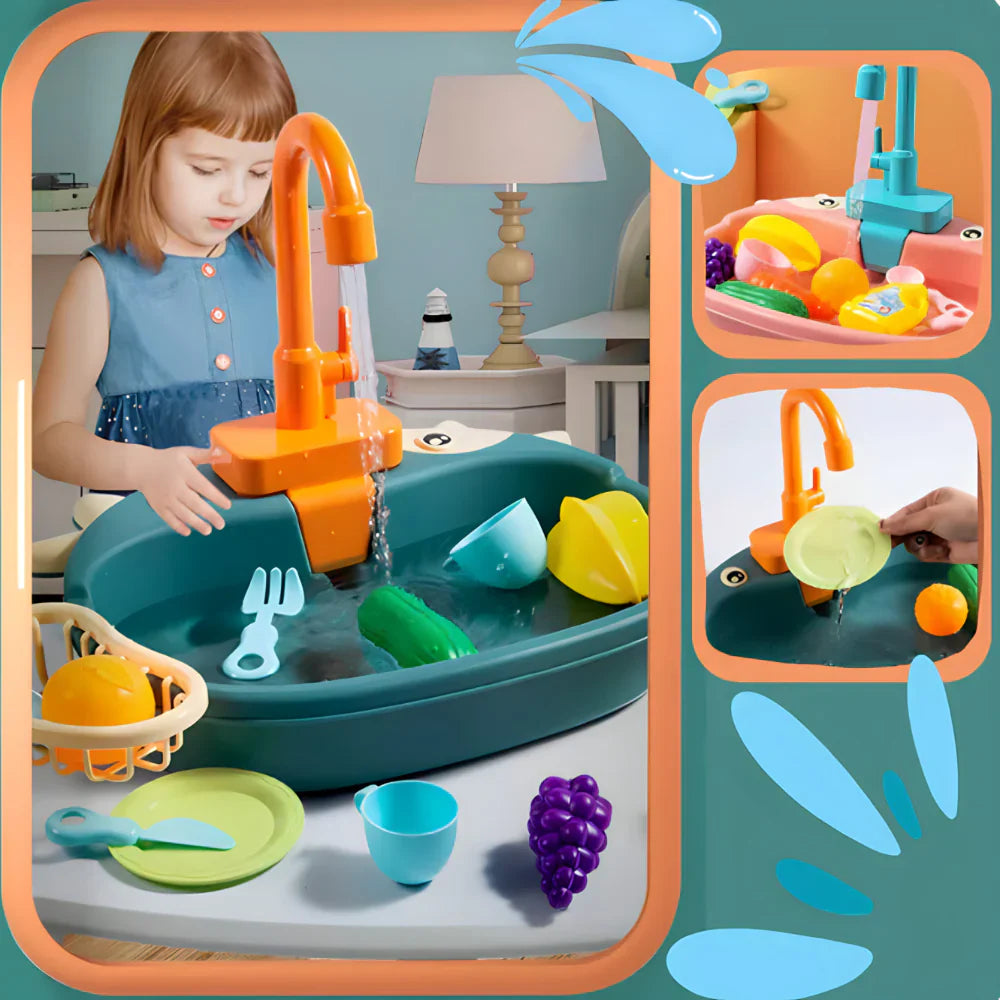 Decija sudopera na baterije sa vodom koja kruzi - rs-mangoshop.com