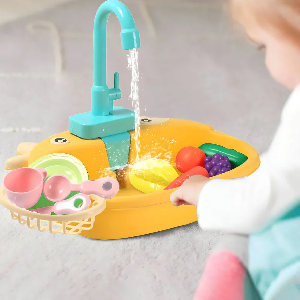 Decija sudopera na baterije sa vodom koja kruzi - rs-mangoshop.com