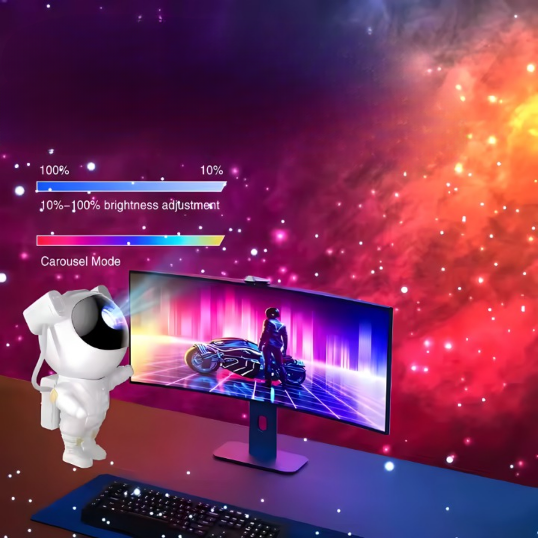 Astronaut LED Projektor