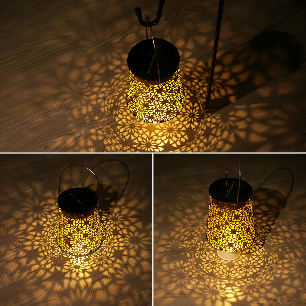 Solarna lampa u obliku kante - rs-mangoshop.com