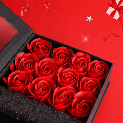 Poklon kutija sa ružama i ogrlicom ljubavi - savršen poklon za dan zaljubljenih