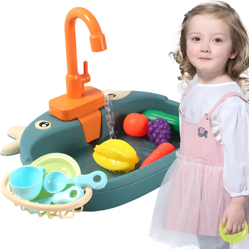 Decija sudopera na baterije sa vodom koja kruzi - rs-mangoshop.com