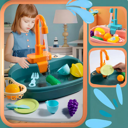 Decija sudopera na baterije sa vodom koja kruzi - rs-mangoshop.com