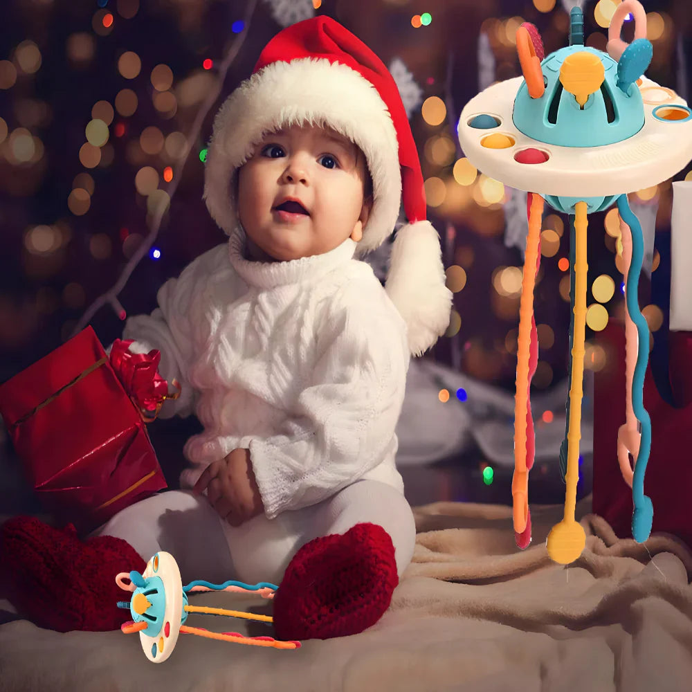 Edukativna igračka sa trakama za bebe i decu – Montesori koncept - rs-mangoshop.com