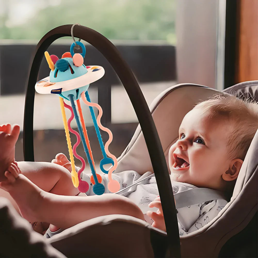 Edukativna igračka sa trakama za bebe i decu – Montesori koncept - rs-mangoshop.com