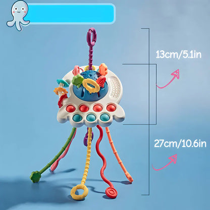 Edukativna igračka sa trakama za bebe i decu – Montesori koncept - rs-mangoshop.com