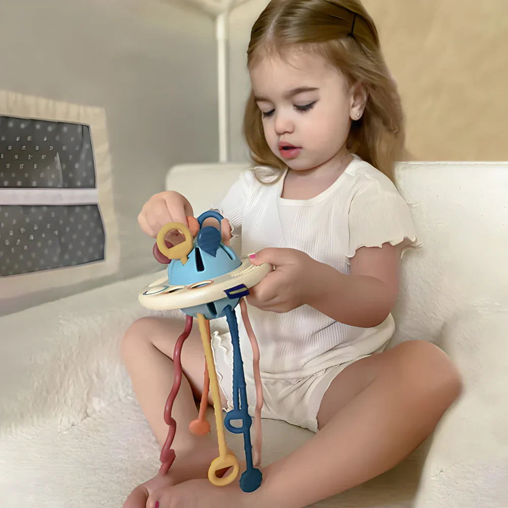 Edukativna igračka sa trakama za bebe i decu – Montesori koncept - rs-mangoshop.com