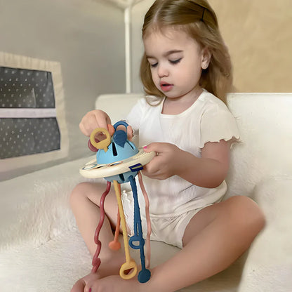 Edukativna igračka sa trakama za bebe i decu – Montesori koncept - rs-mangoshop.com