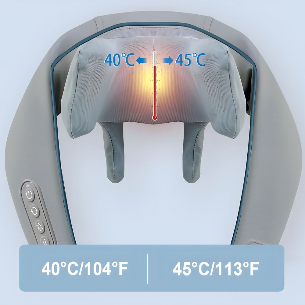 Masazer za vrat i ramena sa grejacem - rs-mangoshop.com