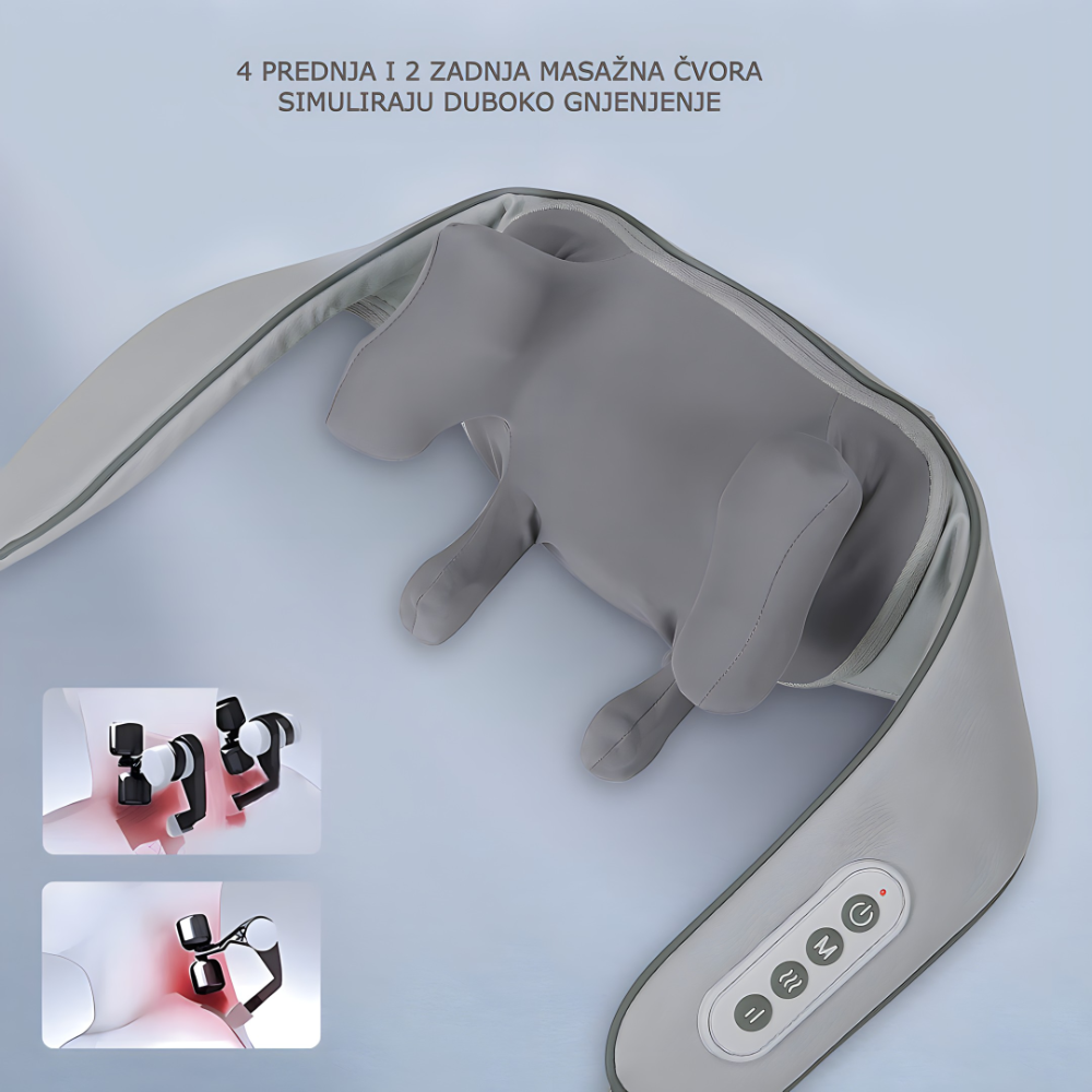 Masazer za vrat i ramena sa grejacem - rs-mangoshop.com