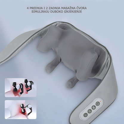 Masazer za vrat i ramena sa grejacem - rs-mangoshop.com