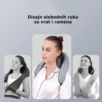 Masazer za vrat i ramena sa grejacem - rs-mangoshop.com