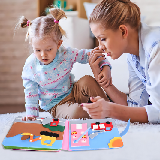 Montessori tiha knjiga za decu - rs-mangoshop.com