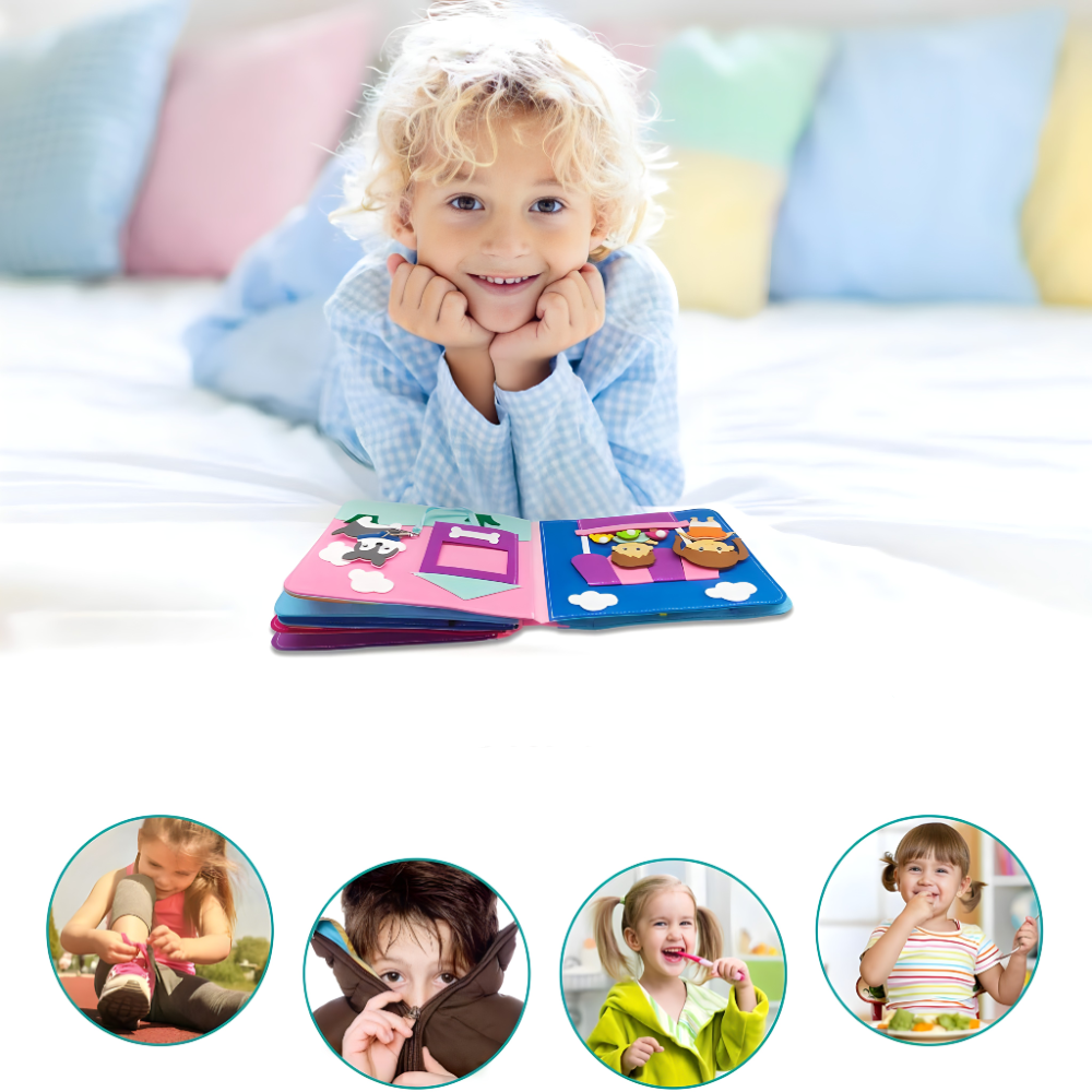 Montessori tiha knjiga za decu - rs-mangoshop.com