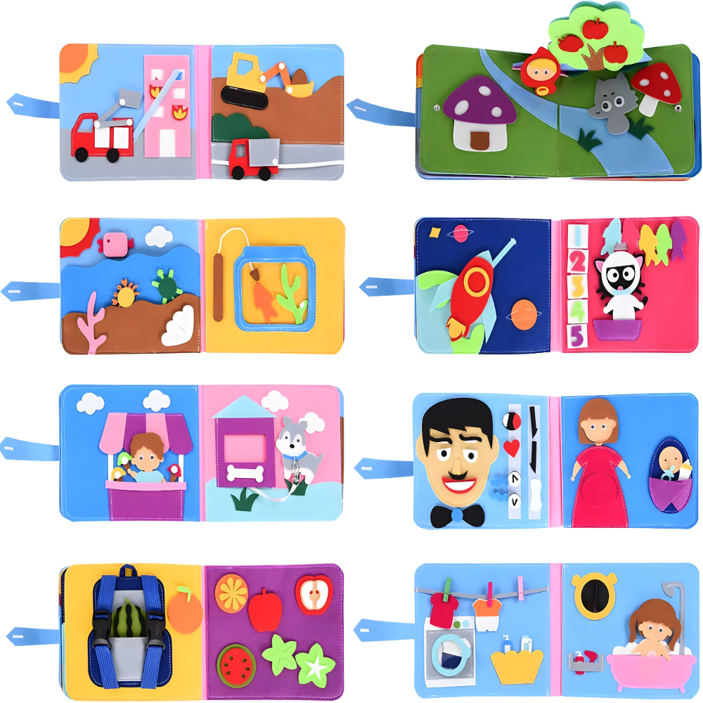 Montessori tiha knjiga za decu - rs-mangoshop.com