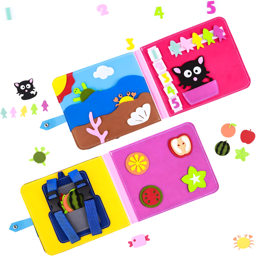 Montessori tiha knjiga za decu - rs-mangoshop.com