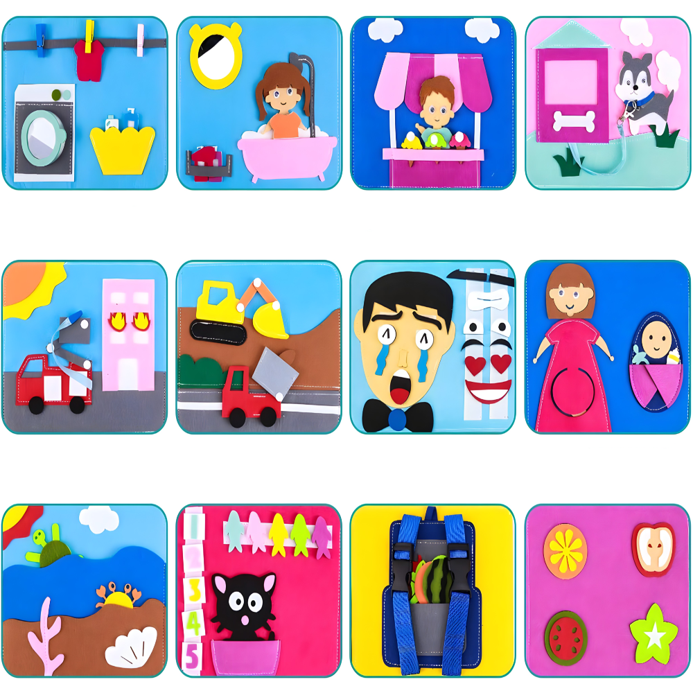 Montessori tiha knjiga za decu - rs-mangoshop.com