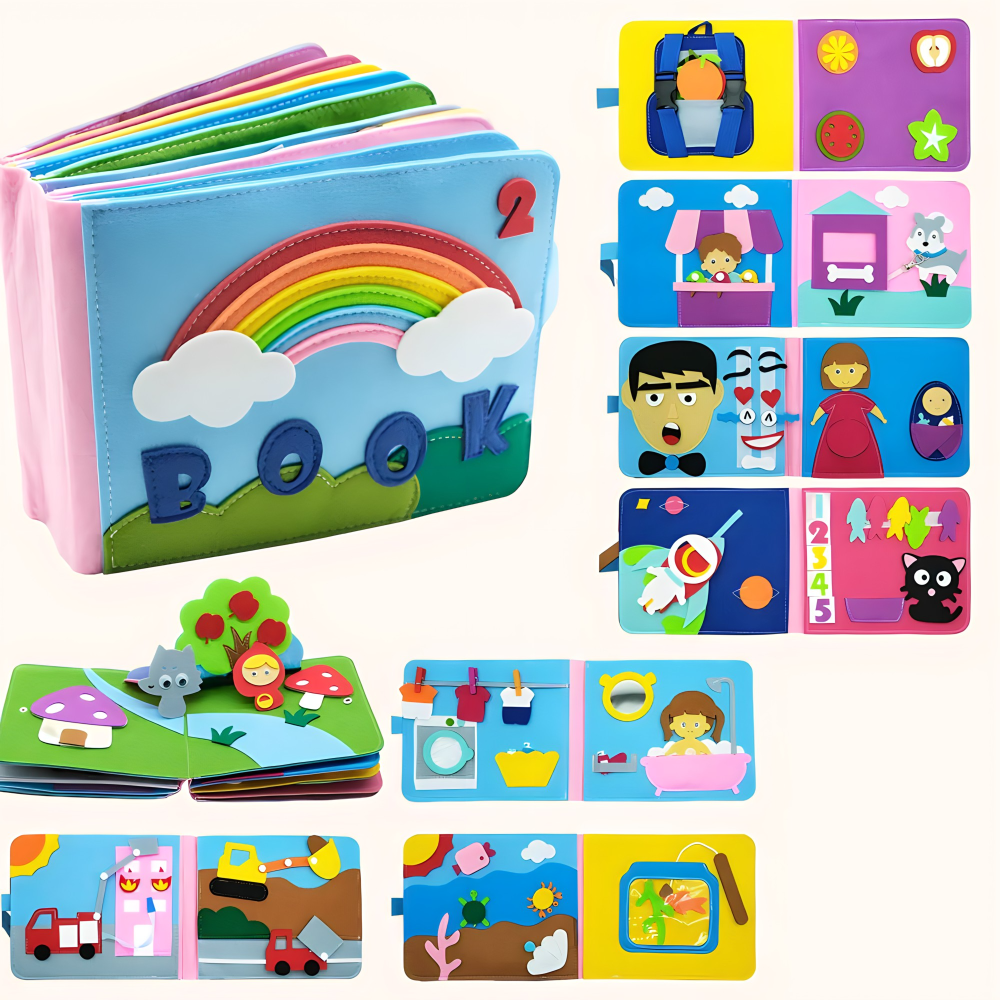 Montessori tiha knjiga za decu - rs-mangoshop.com