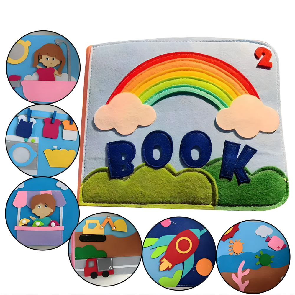 Montessori tiha knjiga za decu - rs-mangoshop.com