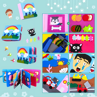 Montessori tiha knjiga za decu - rs-mangoshop.com