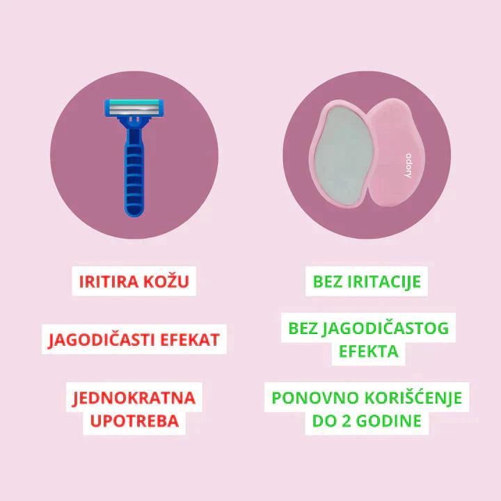 Depilator sa kristalima