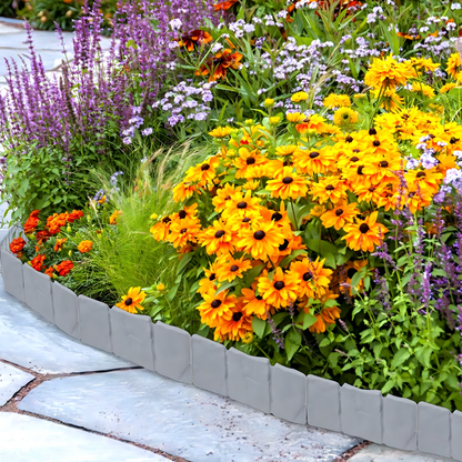 Dekorativna ograda imitacija kamena - za travu i cveće u bašti - rs-mangoshop.com