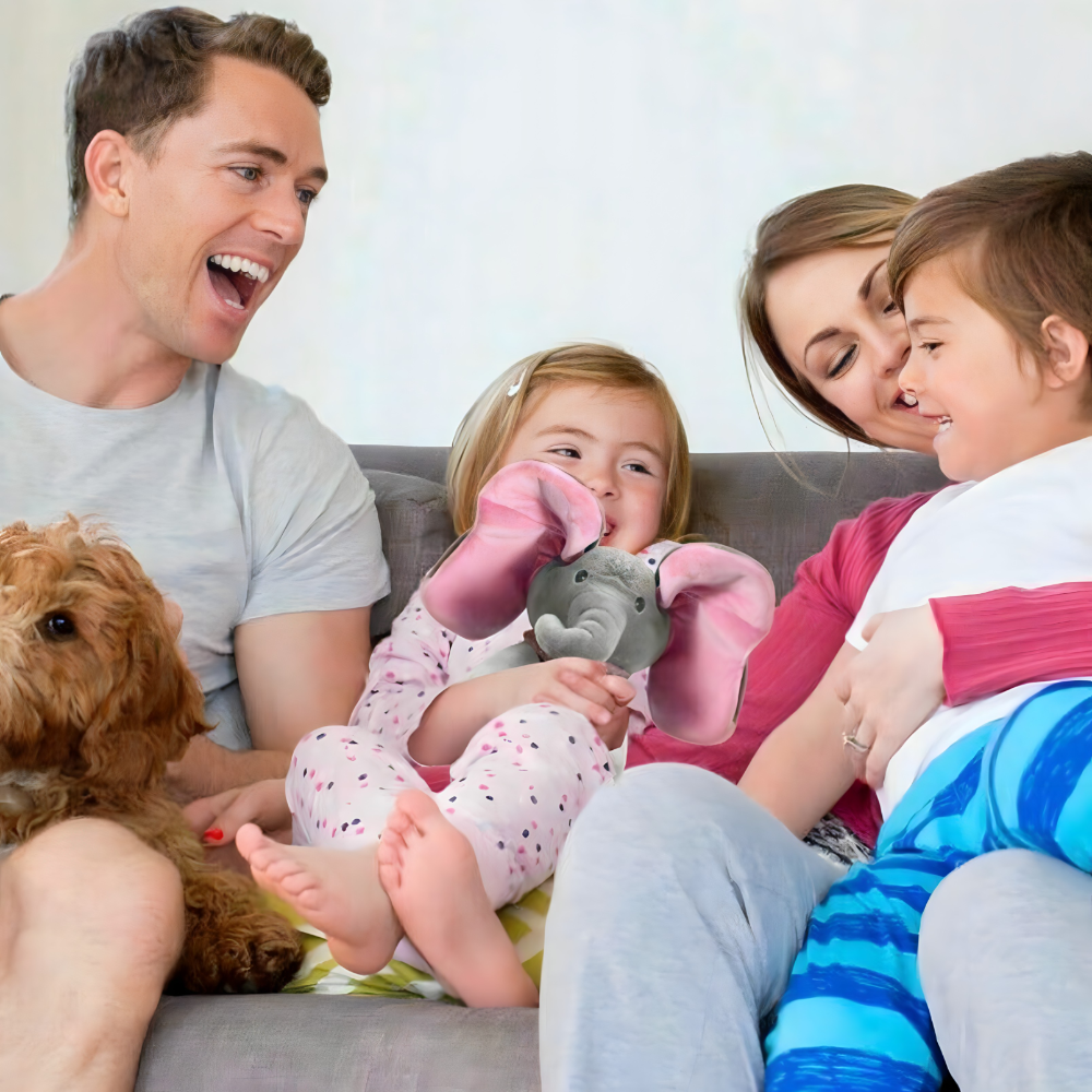 Plišani slon koji peva i igra zmurke - rs-mangoshop.com