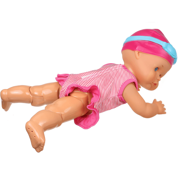 Lutka - beba koja pliva
