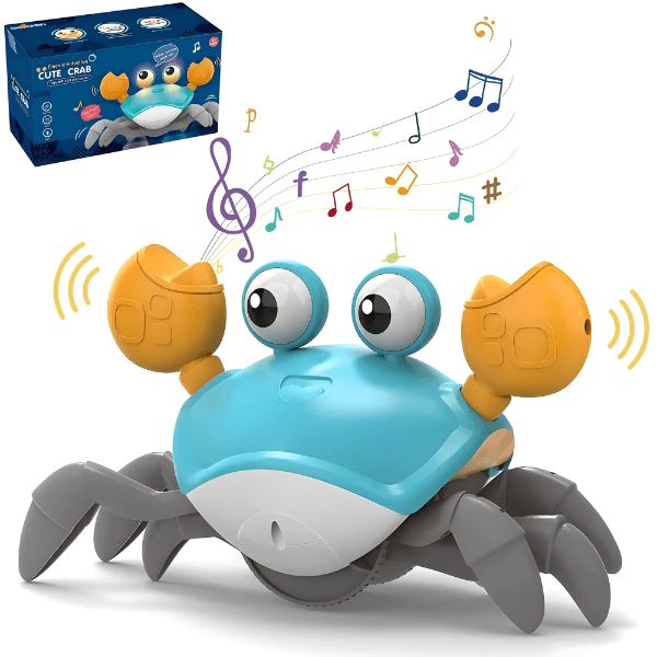 Savršena igračka za decu - Kraba šetalica sa muzikom i senzorima pokreta - Panero shop