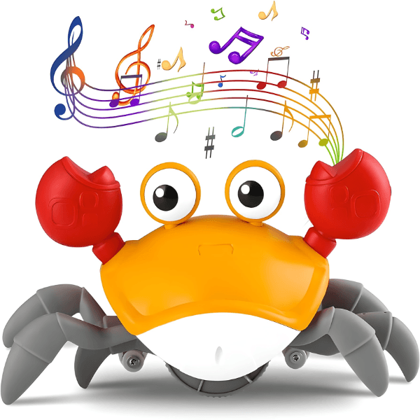 Savršena igračka za decu - Kraba šetalica sa muzikom i senzorima pokreta - Panero shop